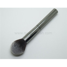 Alumnium Tube Synthetic Cosmetic Powder Brush Makeup